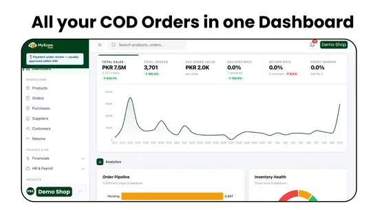 MyEcomERP screenshot