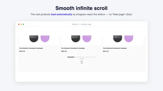 Merchentia: Infinite Scroll screenshot