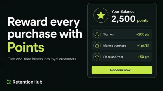 Retention Hub: Loyalty Rewards screenshot