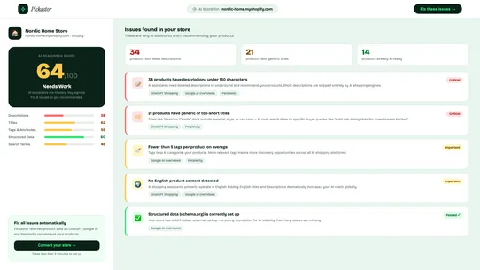 Pickastor screenshot