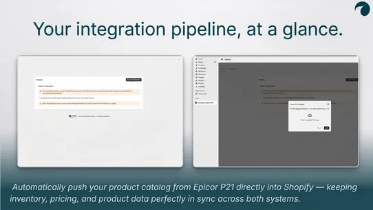 HumSync Epicor P21 screenshot
