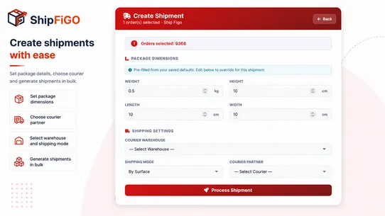 ShipFigo screenshot