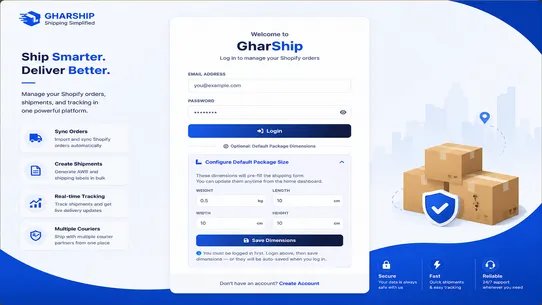 GharShip: Shipping &amp; Tracking screenshot