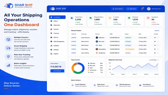 GharShip: Shipping &amp; Tracking screenshot