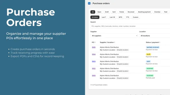 BackstockOps screenshot
