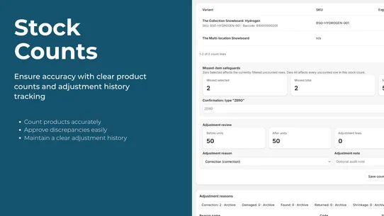 BackstockOps screenshot