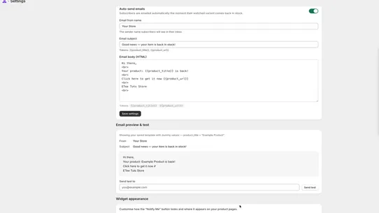 Restock Alerts by MerchaLabs screenshot