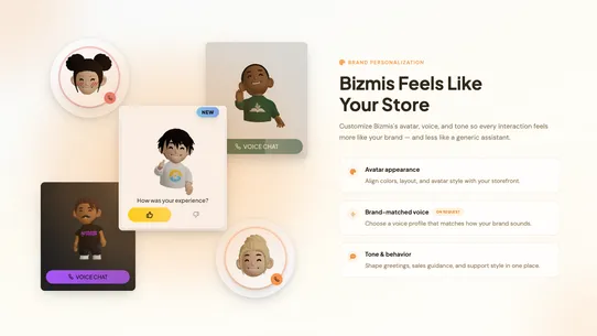 Bizmis ‑ Voice Store Clerk screenshot