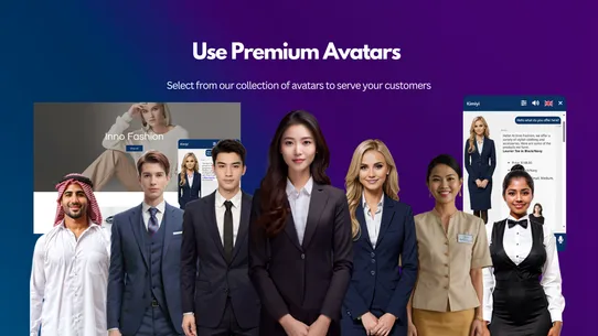 Kimiyi AI Employee Chatbot screenshot