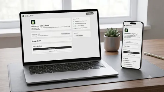ABW: AI Blog Writer screenshot
