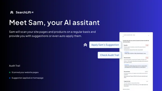 SearchLift AI SEO GEO screenshot