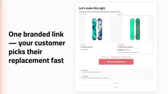 Badilify ‑ Out of Stock Backup screenshot