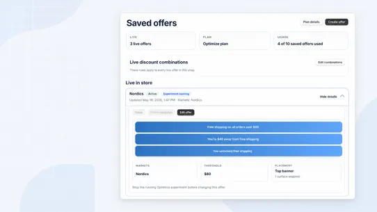 Lioriq ‑ Free Shipping A/B screenshot