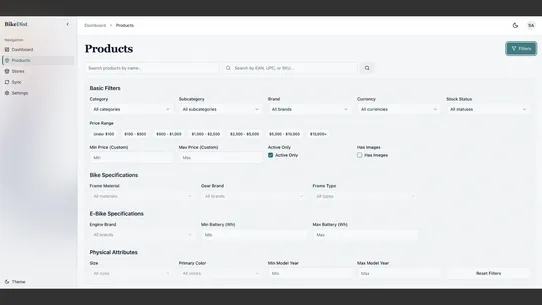 BikeDist screenshot