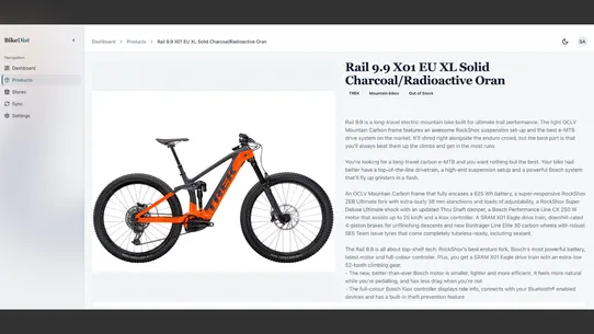 BikeDist screenshot