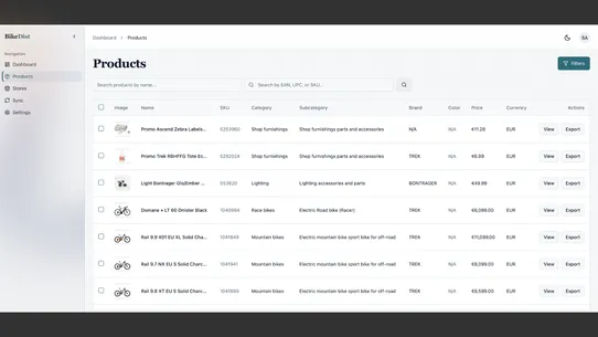 BikeDist screenshot