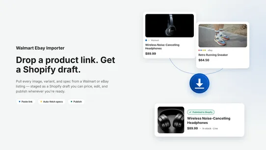 GD: Walmart Ebay Importer screenshot