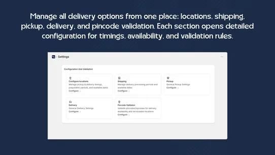 Store Pickup &amp; Delivery ‑ PTI screenshot