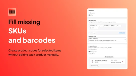 RS: Barcode Labels screenshot