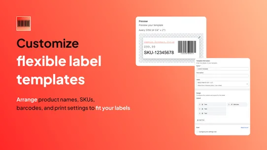 RS: Barcode Labels screenshot