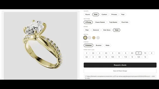 Ring Facet ‑ Ring Builder screenshot