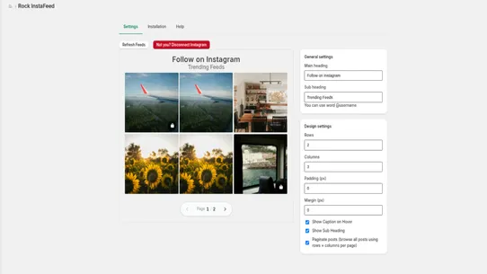 Rock ‑ InstaFeed screenshot