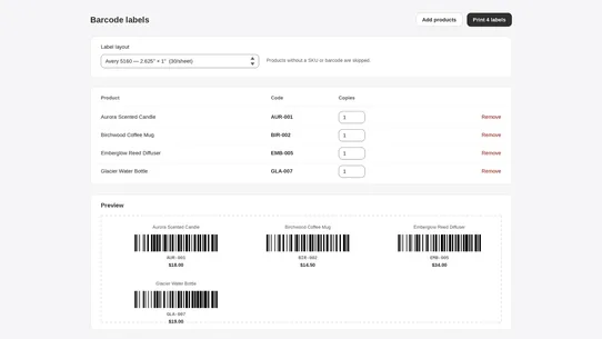 StockPorter screenshot