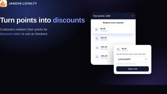JA Loyalty Program &amp; Rewards screenshot
