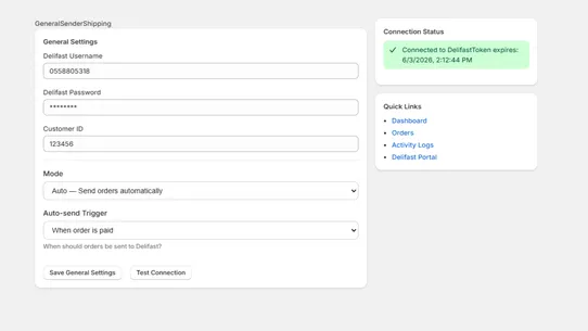 delifast screenshot