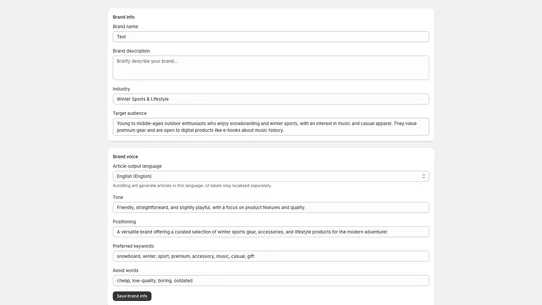 AutoBlog: AI SEO Blog Agent screenshot