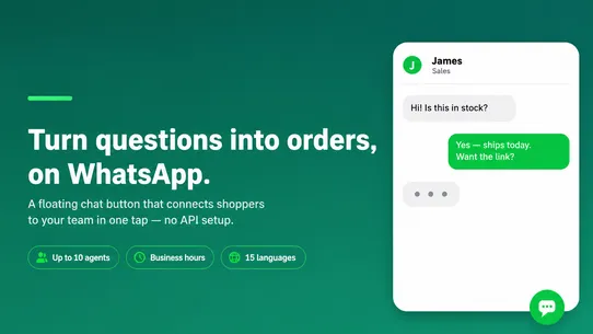 EC: WhatsApp Chat Button screenshot