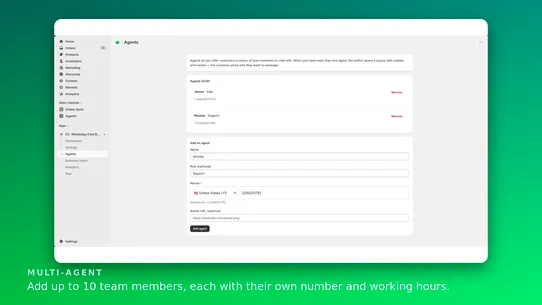 EC: WhatsApp Chat Button screenshot