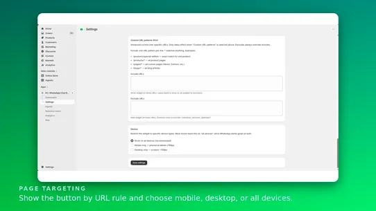 EC: WhatsApp Chat Button screenshot