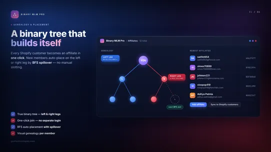 Binary MLM System Pro screenshot