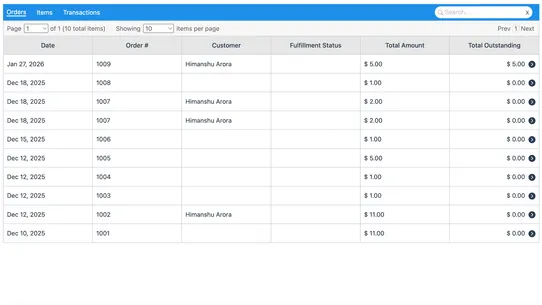 AccountEdge ShopSync screenshot