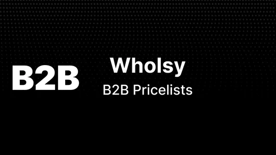 Wholsy: B2B Price List screenshot
