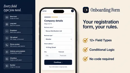 B2B Onboard, Lock &amp; Self Serve screenshot