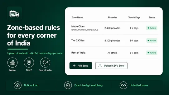 Pindrop — Delivery Date App screenshot