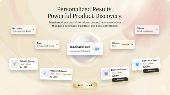 SkinAI‑Skincare Recommendation screenshot