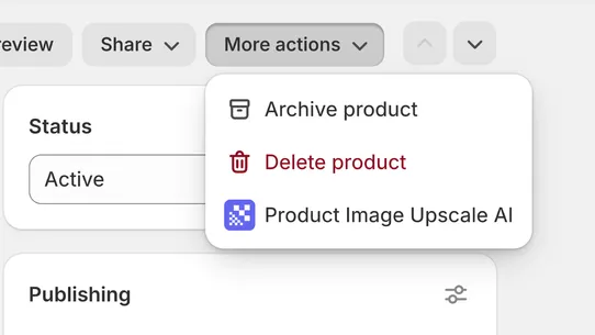 ProductImageUpscale ‑ AI screenshot