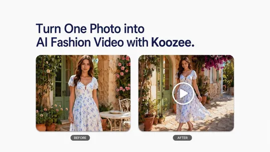 KOOZEE ‑ AI E‑Commerce Images screenshot