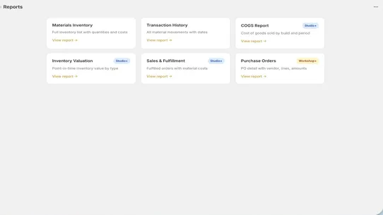 Forge: Jewelry Production ERP screenshot