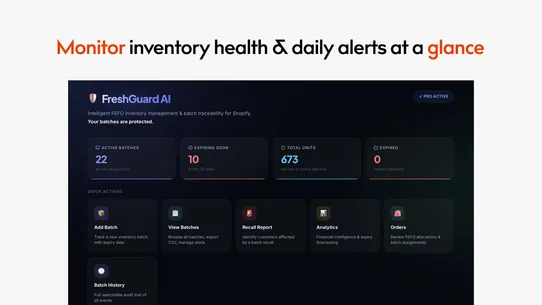 FreshGuard AI: FEFO Expiry screenshot