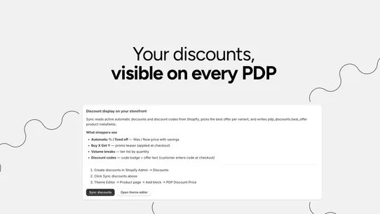 PriceMirror: Discount Display screenshot