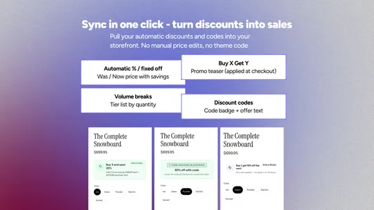 PriceMirror: Discount Display screenshot