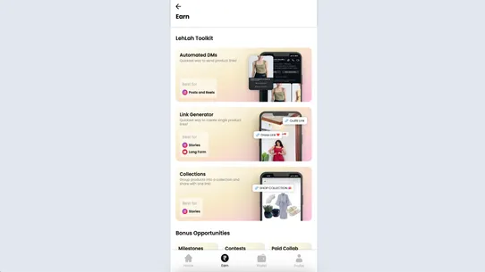 Lehlah Affiliate screenshot