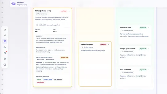 OneLence Connect screenshot