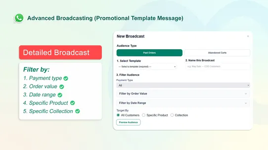Autometick WhatsApp Messaging screenshot