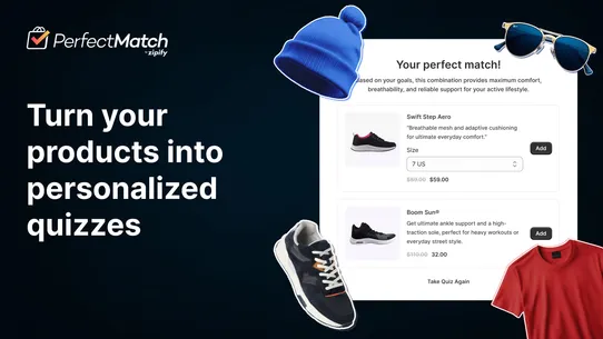 PerfectMatch: AI Shopping Quiz screenshot