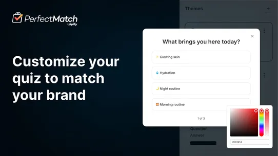 PerfectMatch: AI Shopping Quiz screenshot